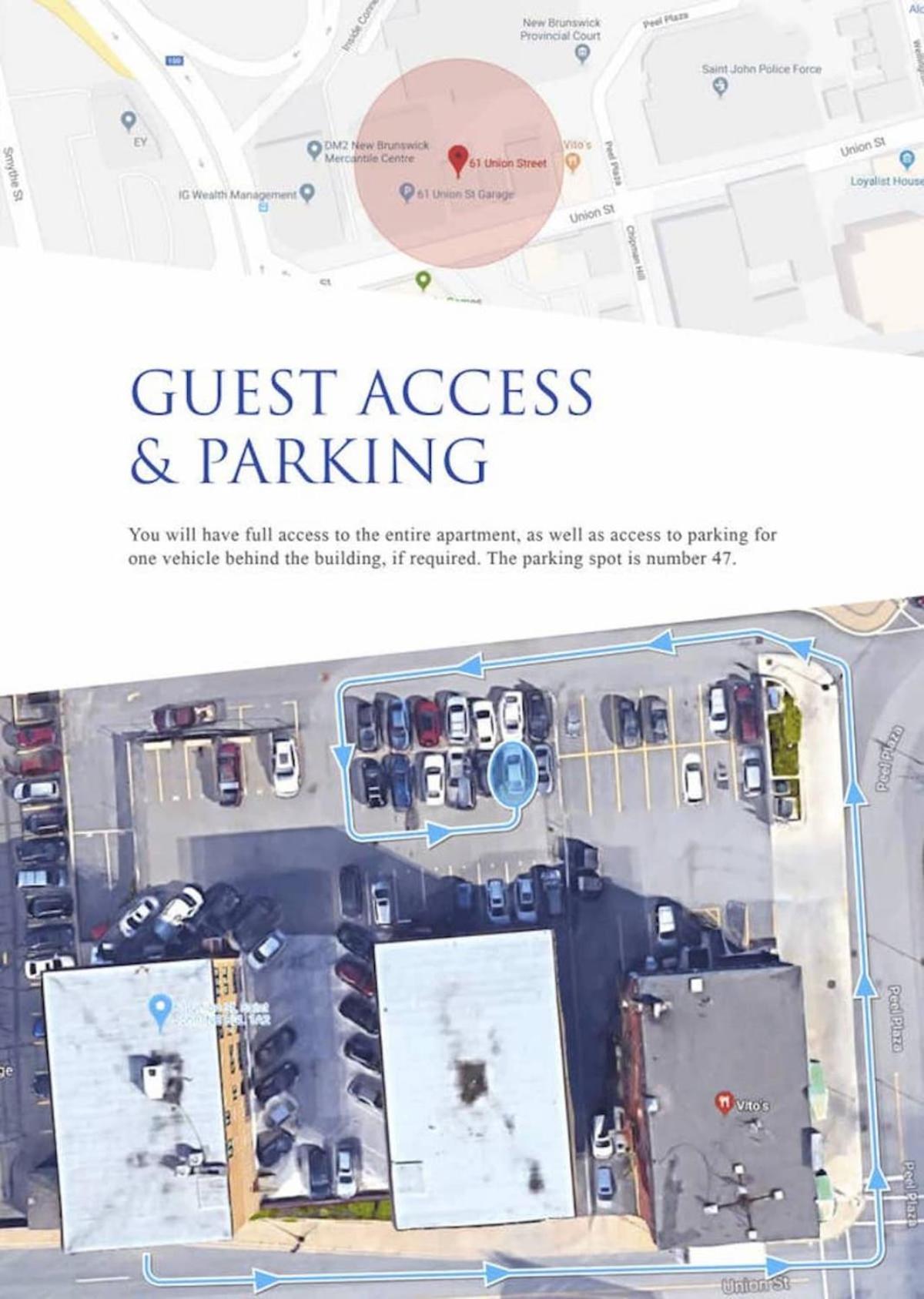 Premium Condo Heart Of Uptown Location Parking Coffee Saint John Exterior foto
